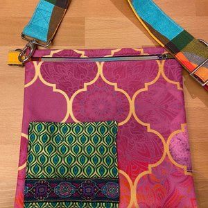 Handmade Moroccan-inspired shoulder bag